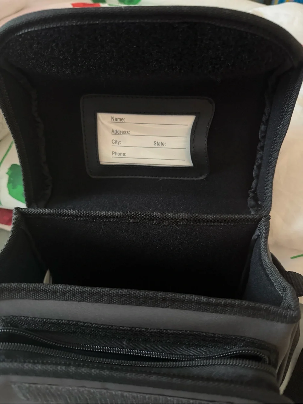 Sony Black and Gray Handycamera Messenger Bag